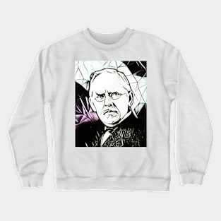 Jacob Riis Black and White Portrait | Jacob Riis artwork 4 Crewneck Sweatshirt